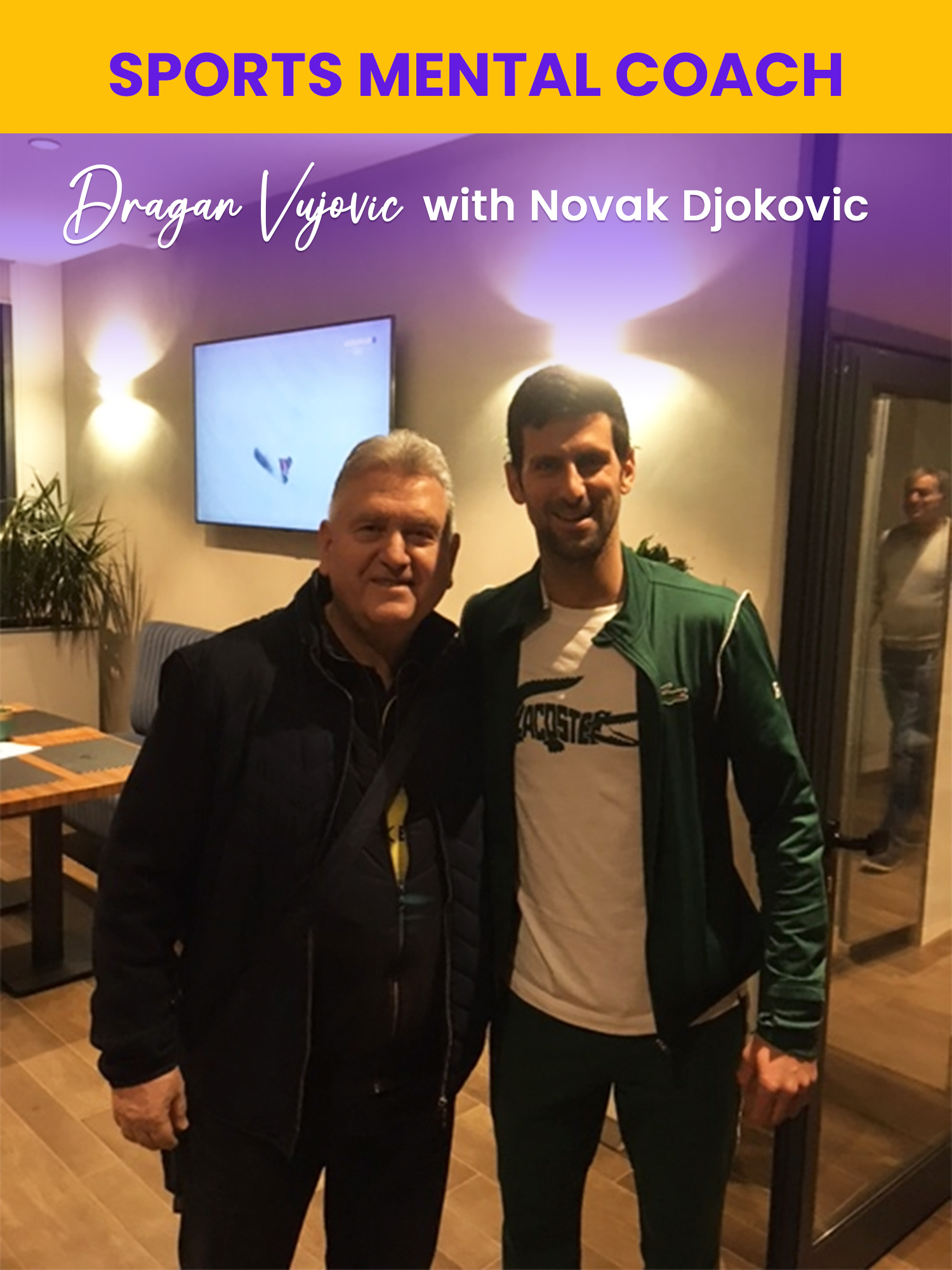 Dragan with clients