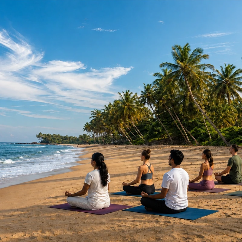 Silva Method retreat in Morjim, Goa